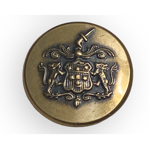 Vintage La Mode Gold Tone Buttons - Picture 4 of 5